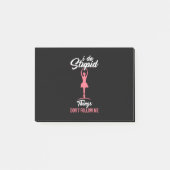 Ballet Dancer volgt mij niet Post-it® Notes (Voorkant)
