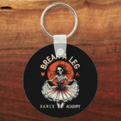 Ballet Dancer Zombie Ballerina Dance Academy Grapp Sleutelhanger (Voorkant)