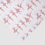 Ballet Dancers Ballerina Patterned Tissuepapier (Detail)