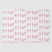 Ballet Dancers Ballerina Patterned Tissuepapier (Voorkant)