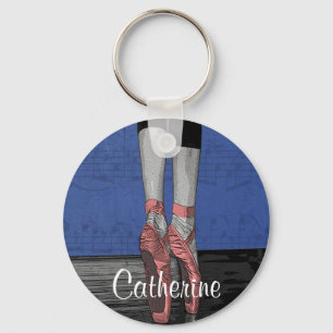 Ballet Dancers Dance Shoes Sleutelhanger Dancer Gi