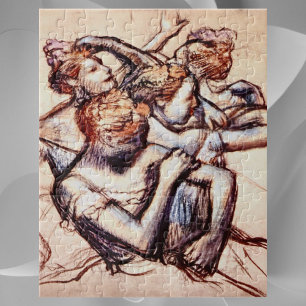 Ballet Dancers in Half Figure by Edgar Degas Legpuzzel