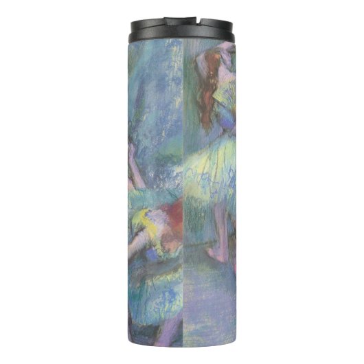 Ballet Dancers in the Wings by Edgar Degas Thermosbeker (Achterkant)