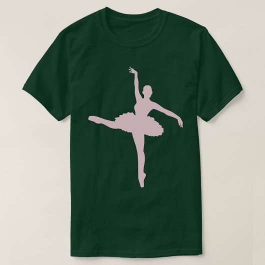 Ballet Dancing Ballerina T-shirt (Design voorkant)