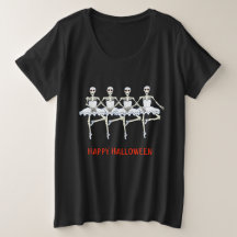 Ballet Dancing Skeletons Halloween Party