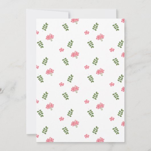 Ballet Dans & Draai Roze Ballerina Verjaardag Kaart (Achterkant)