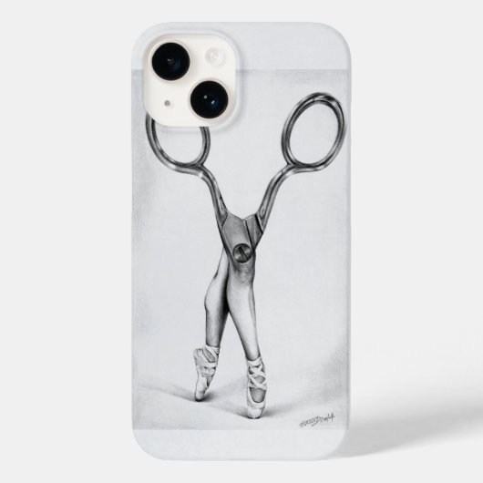 Ballet Dans Schaar Ballerina Surreal Elegant Case-Mate iPhone Case (Achterkant)