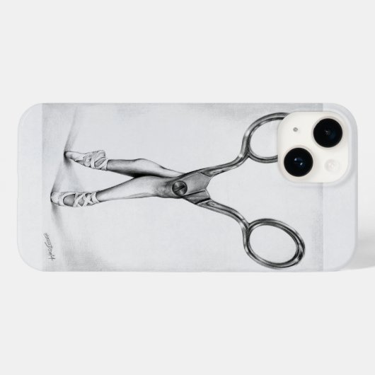 Ballet Dans Schaar Ballerina Surreal Elegant Case-Mate iPhone Case (Achterkant (horizontaal))