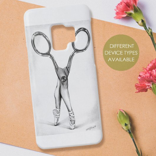 Ballet Dans Schaar Ballerina Surreal Elegant Case-Mate iPhone Case