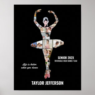 Ballet Dansen Aangepaste Foto Collage Meisje Balle Poster