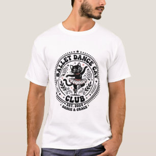 Ballet Dansen Kat Huisdier Liefhebber Shirt Kunst
