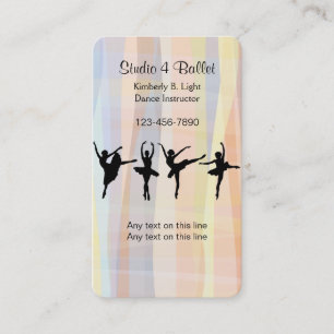 Ballet Dansen Visitekaartjes
