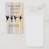 Ballet Dansen Visitekaartjes (Voorkant / Achterkant)