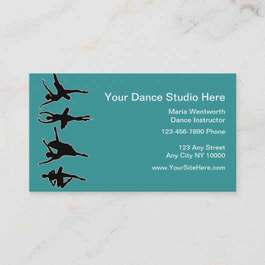 Ballet Dansen Visitekaartjes (Voorkant)