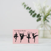 Ballet Dansen Visitekaartjes (Staand voorkant)