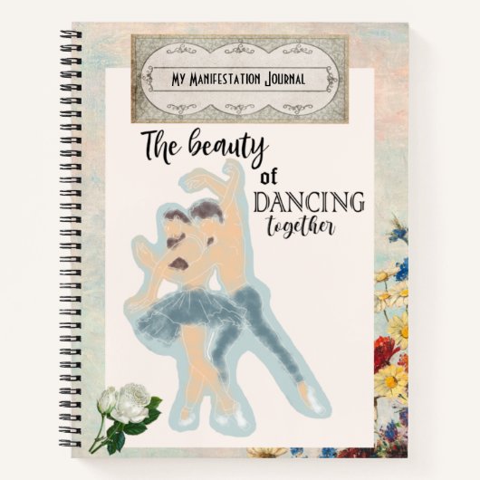 Ballet Dansend Scrapbook Manifest Journal Notitieboek (Voorkant)
