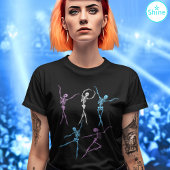 Ballet Dansend skelet T-shirt