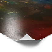 Ballet danser Abstracte kunst Foto Afdruk (Hoek)