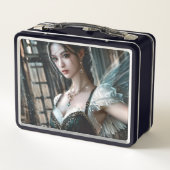 Ballet danser in een groene TuTu en Fairy Wings (Achterkant)