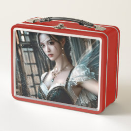 Ballet danser in een groene TuTu en Fairy Wings