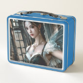 Ballet danser in een groene TuTu en Fairy Wings (Achterkant)