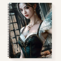 Ballet danser in een groene TuTu en Fairy Wings