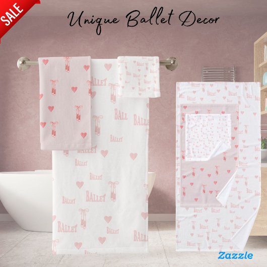 Ballet danser slipper lief16 kleindochter meisje's bad handdoek
