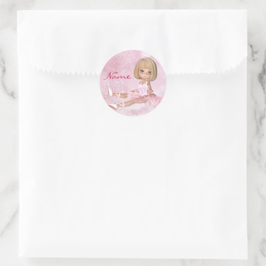 Ballet Danser Stickers - Ballet Sticker (Tas)