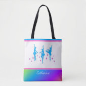 Ballet Dansers ( ADD NAME) Canvas tas (Voorkant)