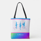 Ballet Dansers ( ADD NAME) Canvas tas (Achterkant)