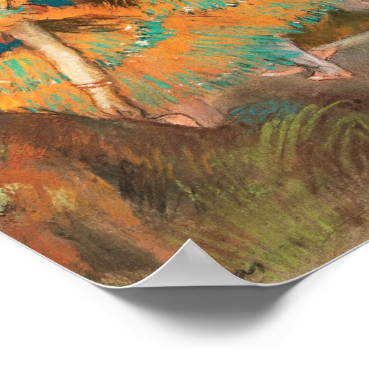 Ballet dansers, Degas Art Poster (Hoek)