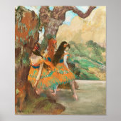 Ballet dansers, Degas Art Poster (Voorkant)