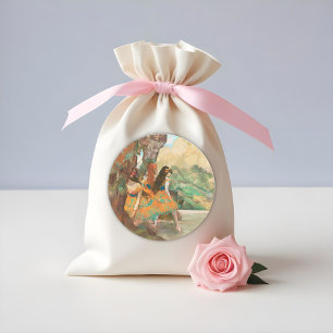 Ballet dansers, Degas Art Ronde Sticker