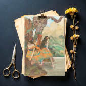 Ballet dansers, Degas Art Tissuepapier