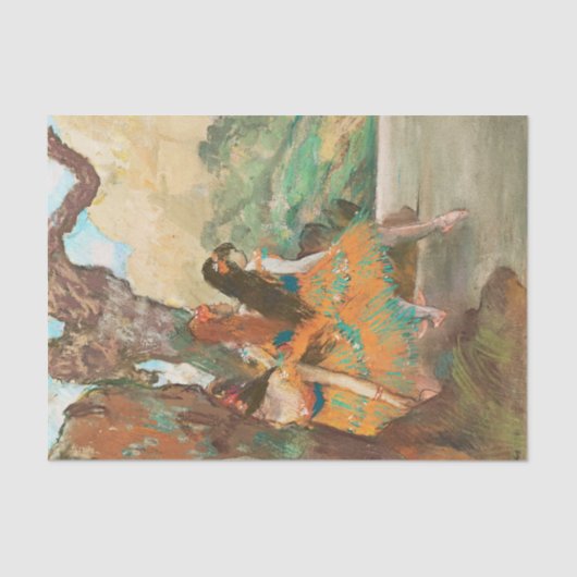 Ballet dansers, Degas Art Tissuepapier (Voorkant)