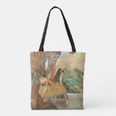 Ballet dansers, Degas Art Tote Bag (Achterkant)