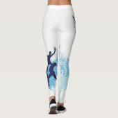 Ballet dansers Lift Print Leggings (Achterkant)