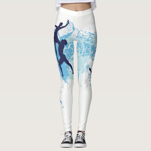 Ballet dansers Lift Print Leggings (Voorkant)