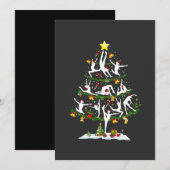 Ballet Dansliefhebber Kerstverlichting Ballet Kers Aankondiging (Voorkant / Achterkant)