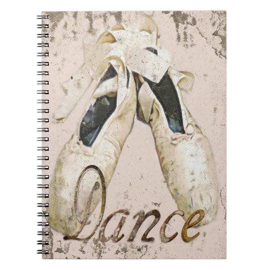 Ballet dansnotebook1, Copyright Karen J Williams Notitieboek (Voorkant)