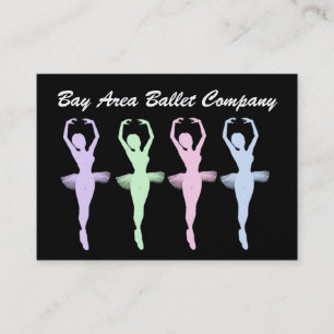 Ballet / dansstudio visitekaartje