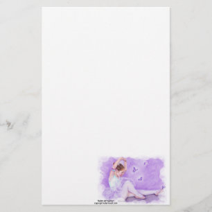 Ballet DE Papillon Stationery Briefpapier