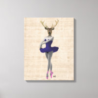 Ballet Deer in Blue