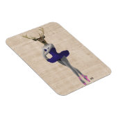 Ballet Deer in Blue Magneet (Rechterzijde)