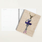 Ballet Deer in Blue Planner (Display)
