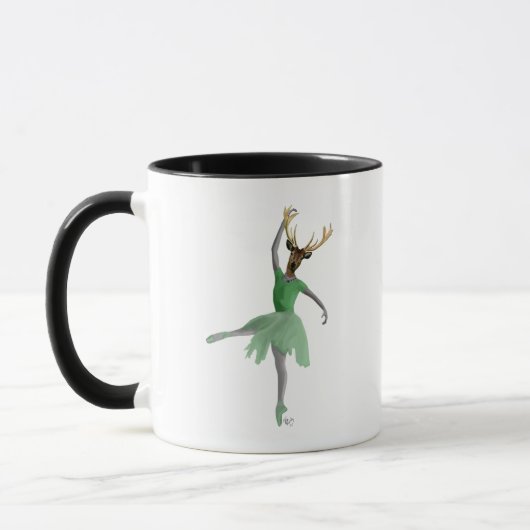 Ballet Deer in Green Mok (Links)