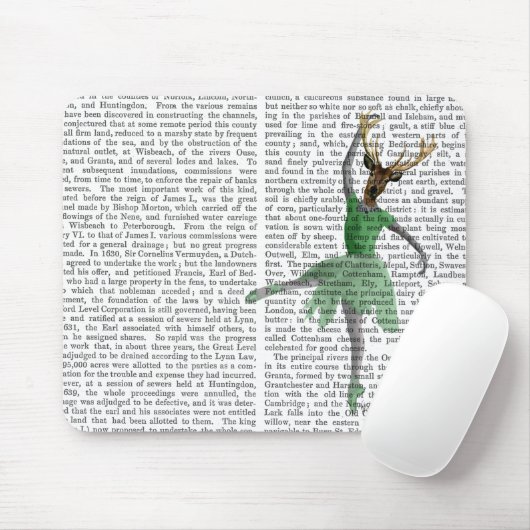 Ballet Deer in Green Muismat (Met muis)