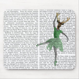 Ballet Deer in Green Muismat