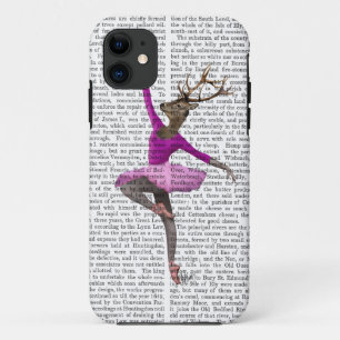 Ballet Deer in Roze Case-Mate iPhone Case
