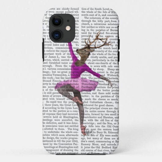 Ballet Deer in Roze Case-Mate iPhone Case (Achterkant)